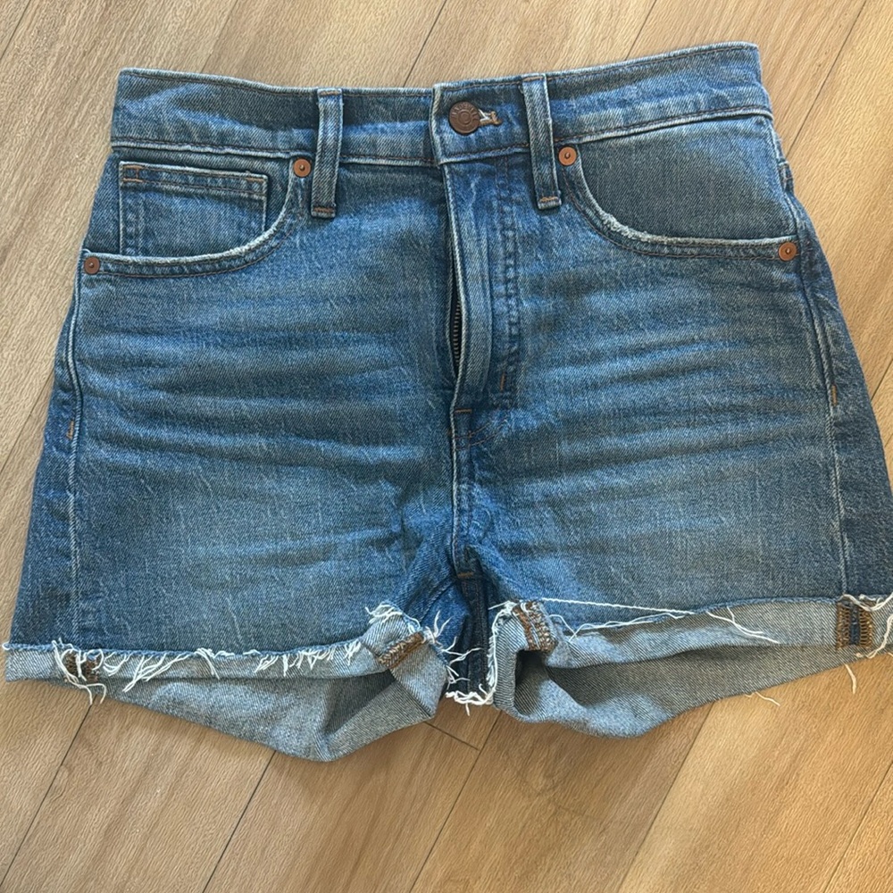 Madewell High Rise denim shorts